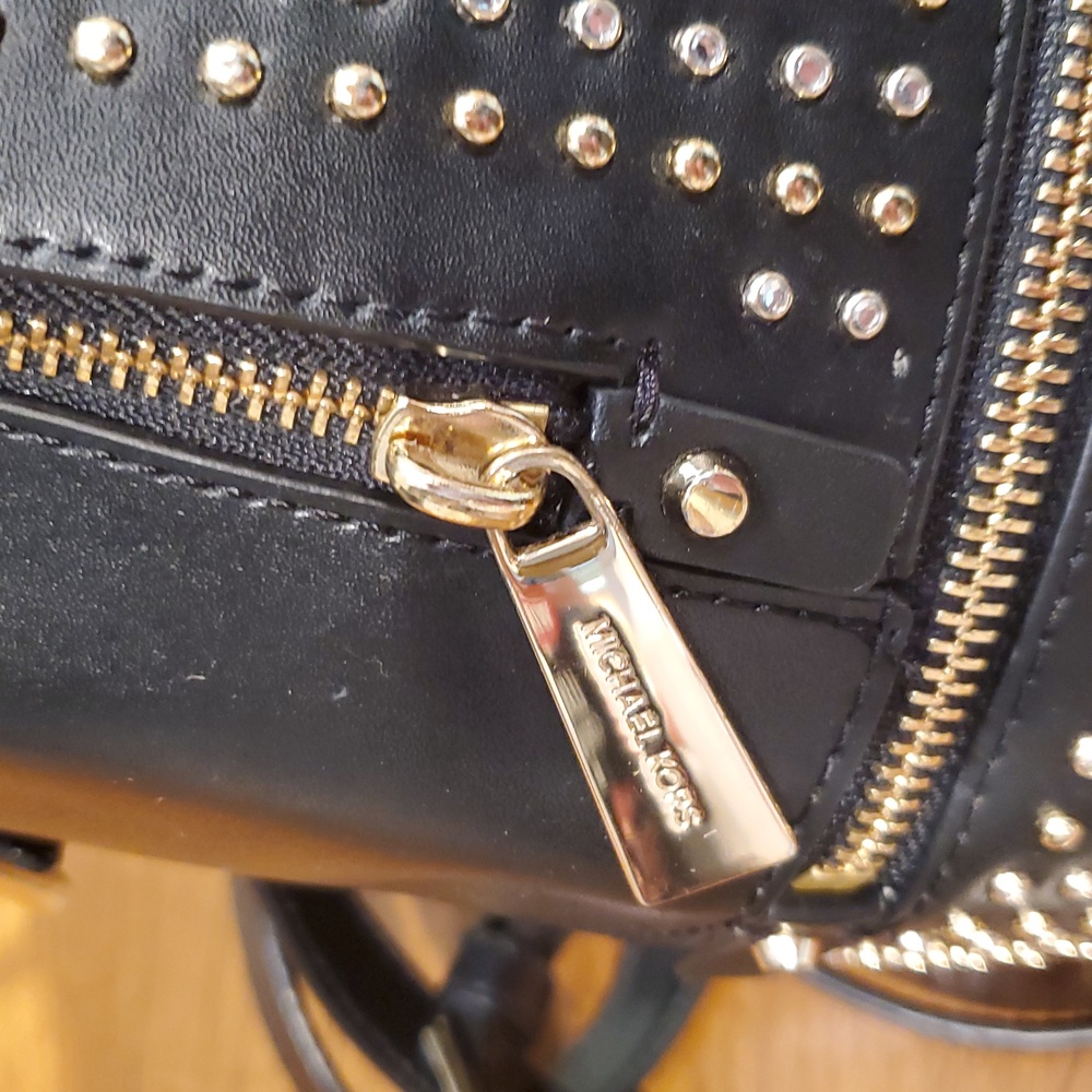 Like NEW Michael Kors Rhea Studded Backpack - Picture 10 of 13